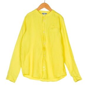 JACADI Boys' Linen Shirt Size: 10